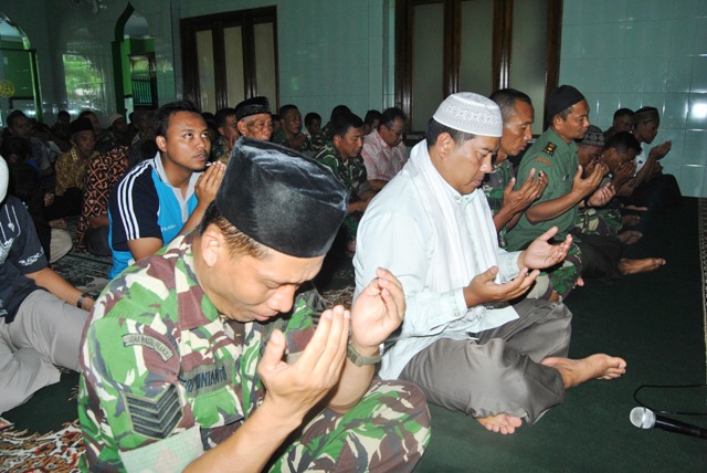 Korem 073/Mkt Gelar Doa Keselamatan